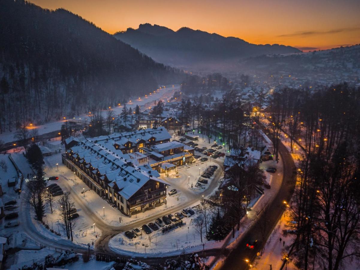 Szczawnica Park Resort & Spa Extérieur photo Aerial view of the town